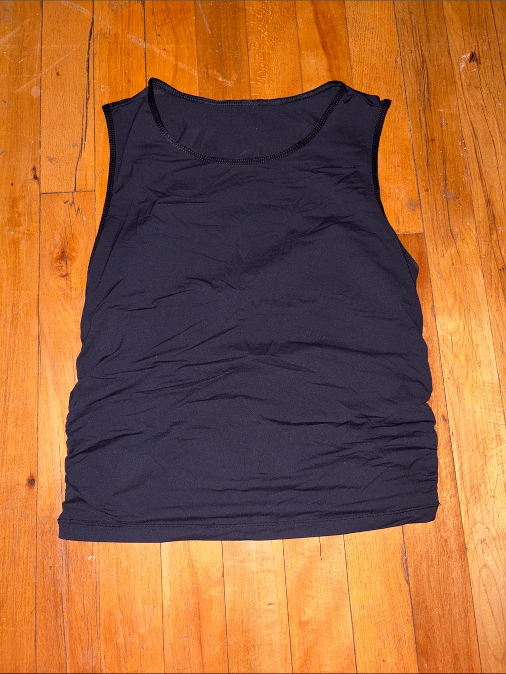 Women's Black Sleeveless Tank Top